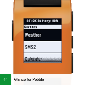 Glance for Pebble apk screenshot 4
