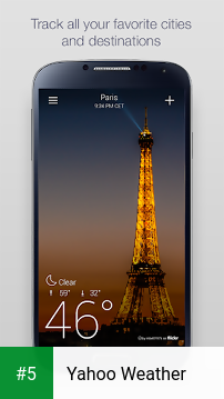 Yahoo Weather app screenshot 5