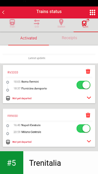 Trenitalia app screenshot 5