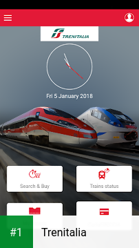 Trenitalia app screenshot 1