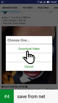 save from net apk screenshot 4
