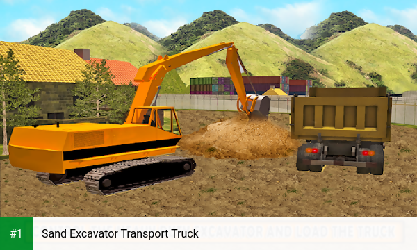 Sand Excavator Transport Truck app screenshot 1