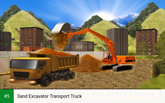 Sand Excavator Transport Truck app screenshot 5