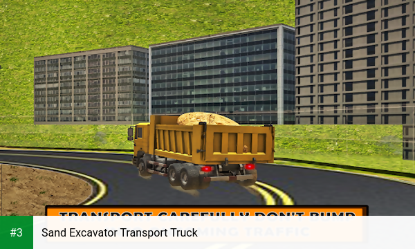 Sand Excavator Transport Truck app screenshot 3