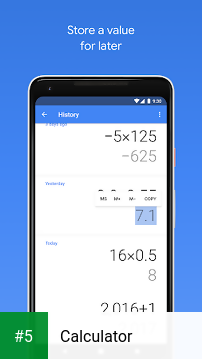 Calculator app screenshot 5