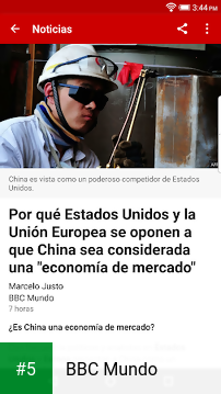 BBC Mundo app screenshot 5