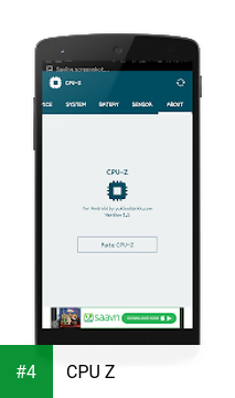 CPU Z apk screenshot 4