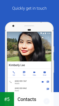 Contacts app screenshot 5