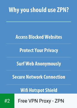 Free VPN Proxy - ZPN apk screenshot 2