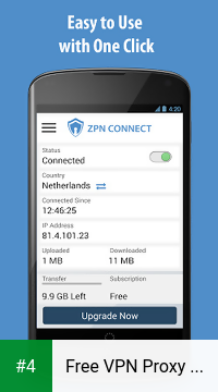 Free VPN Proxy - ZPN apk screenshot 4