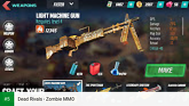 Dead Rivals - Zombie MMO app screenshot 5