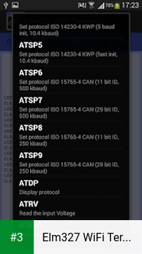 Elm327 WiFi Terminal OBD app screenshot 3