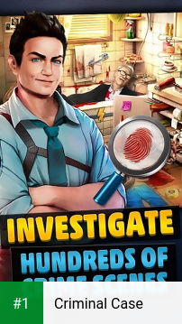 Criminal Case app screenshot 1