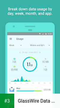 GlassWire Data Usage Monitor app screenshot 3