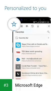 Microsoft Edge app screenshot 3