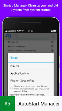 AutoStart Manager app screenshot 5