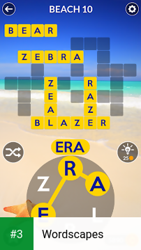 Wordscapes app screenshot 3