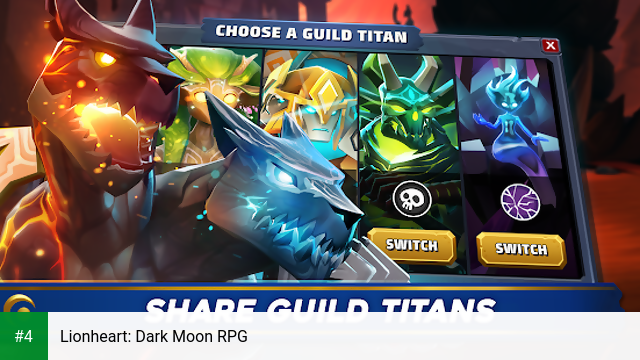 Lionheart: Dark Moon RPG apk screenshot 4