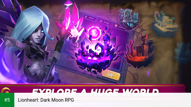 Lionheart: Dark Moon RPG app screenshot 5