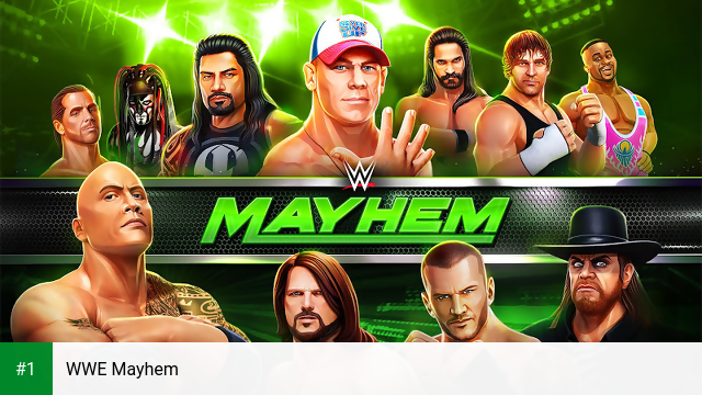 WWE Mayhem app screenshot 1