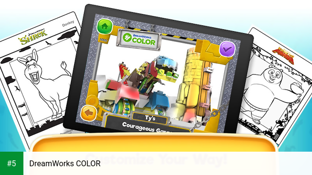 DreamWorks COLOR app screenshot 5