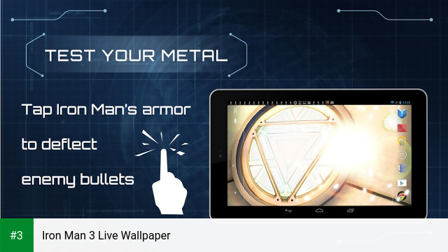 Iron Man 3 Live Wallpaper app screenshot 3