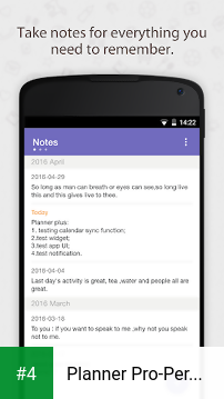 Planner Pro-Personal Organizer apk screenshot 4
