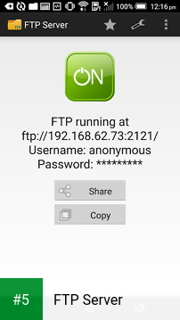 FTP Server app screenshot 5