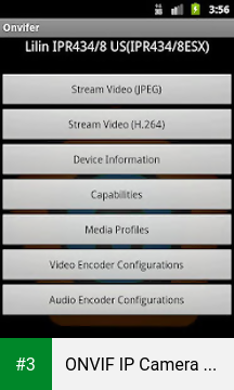 ONVIF IP Camera Monitor (Onvifer) app screenshot 3