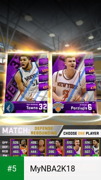 MyNBA2K18 app screenshot 5
