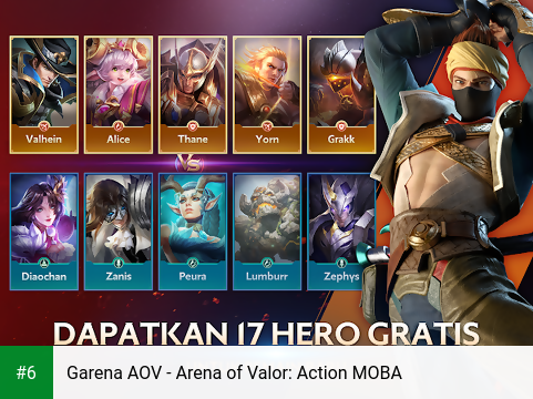 Garena AOV - Arena of Valor: Action MOBA apk screenshot 6