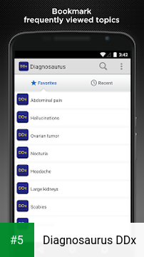 Diagnosaurus DDx app screenshot 5
