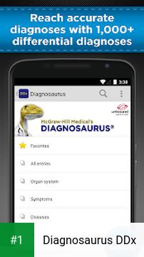Diagnosaurus DDx app screenshot 1