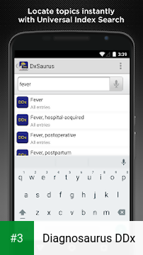 Diagnosaurus DDx app screenshot 3