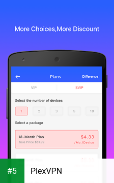 PlexVPN app screenshot 5