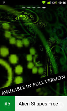 Alien Shapes Free app screenshot 5