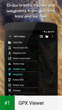 GPX Viewer app screenshot 1