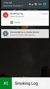 Smoking Log app screenshot 5