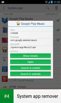 System app remover apk screenshot 4