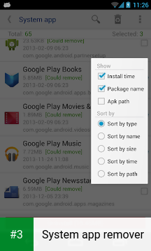 System app remover app screenshot 3
