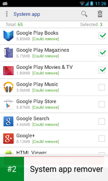 System app remover apk screenshot 2