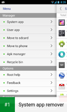 System app remover app screenshot 1