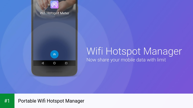 Portable Wifi Hotspot Manager app screenshot 1