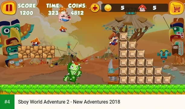 Sboy World Adventure 2 - New Adventures 2018 apk screenshot 4