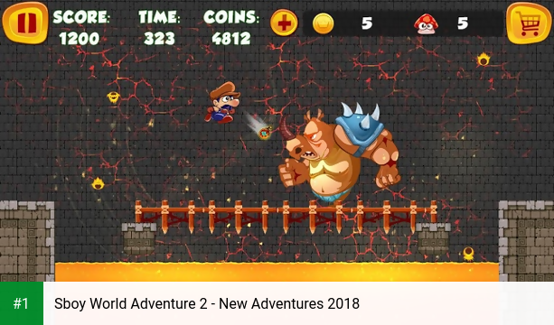 Sboy World Adventure 2 - New Adventures 2018 app screenshot 1