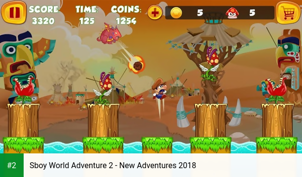 Sboy World Adventure 2 - New Adventures 2018 apk screenshot 2