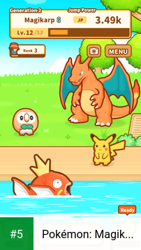 Pokémon: Magikarp Jump app screenshot 5
