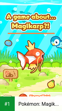 Pokémon: Magikarp Jump app screenshot 1