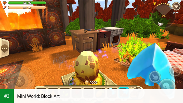 Mini World: Block Art app screenshot 3
