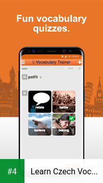 Learn Czech Vocabulary Free apk screenshot 4